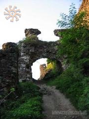 Castle gate in Khust