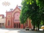 The former synagogue is now a philharmonic society