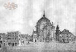 Львів. Гравюра 1847 року з тижневика Przyjaciel Ludowy.