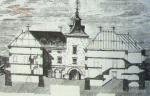 1892 р. Замок у Олеську в розрізах. За мал.Л.Вербицького.