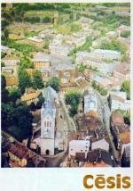 Архівна аеро-зйомка Цесіса