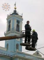 3rd of Febryary 2006. Filming the tv-documentery "Unique Ukraine"