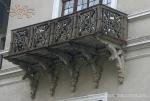 Дерев'яний балкон палацу Дідушицьких