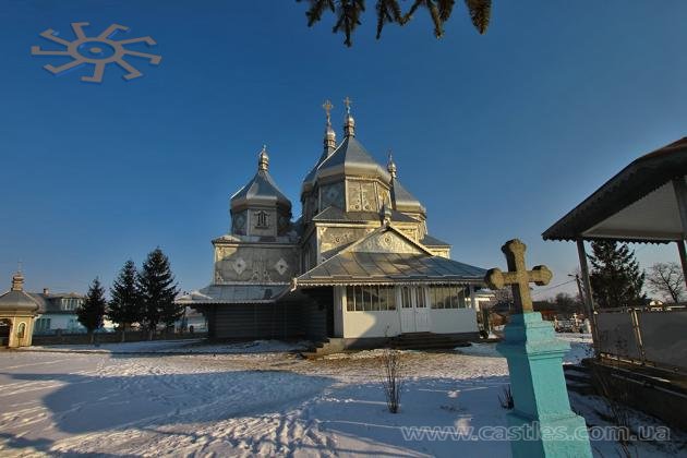 Рожнівська церква Різдва Богородиці (1869). 19 січня 2017 р.