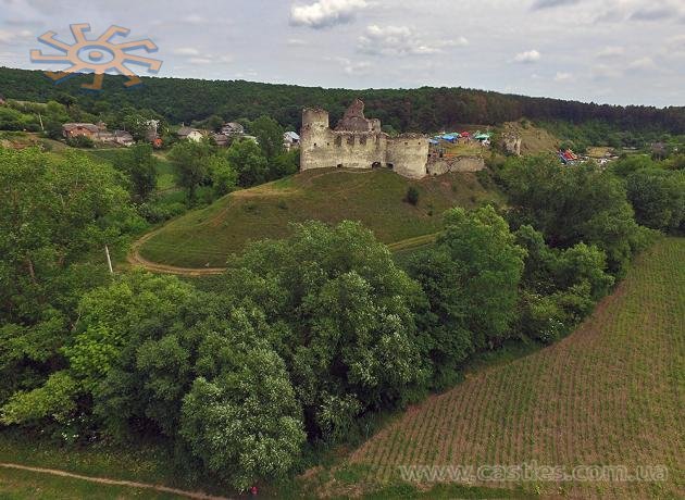 Сидорівський замок дочекався власного свята. Політ квадрокрптером над замком і селом 12 червня 2016