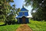 Wooden church of st. Vasyl in the village of Vysoke, Ukraine