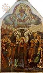 Іов Кондзелевич. Вохнесіння Христа. 1698-1705 рр. Манявський скит Іов Кондзелевич. Вохнесіння Христа. 1698-1705 рр. Манявський скит