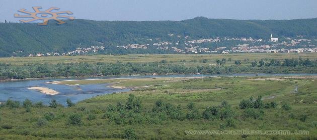 Вид з замкової гори.