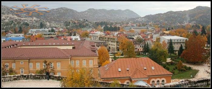 Панорама центру Цетіньє