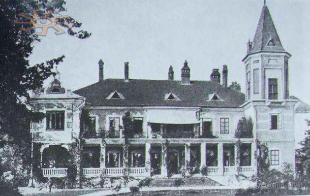 Палац князів Любомирських в Міженці. Фото до 1914 р.