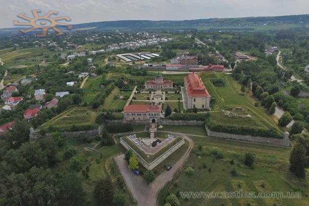 Золочівський замок з неба. 12 червня 2018 р.