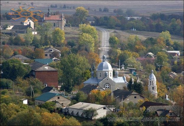 Улашківці з монастирської гори. 12 жовтня 2009 р.