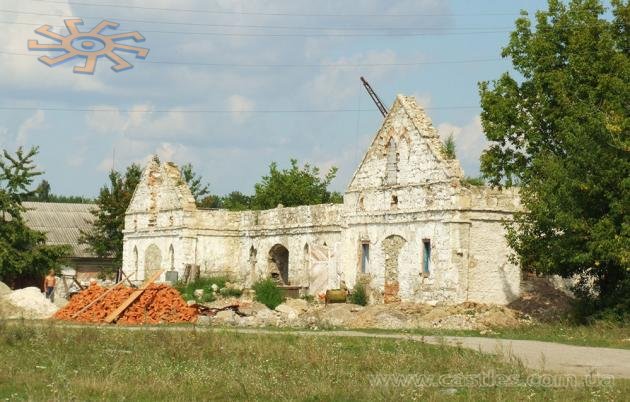 Маєток Дверницьких в Усті в серпні 2006 року. Бідака.