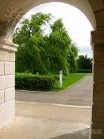 View of the park from the palace door