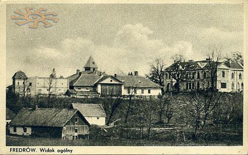 Маєток Фредрів у Вишні. Стара листівка Маєток Фредрів у Вишні. Стара листівка